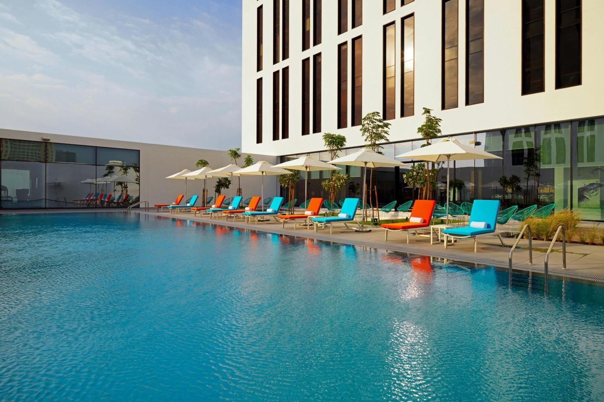 Hotel Aloft Me'aisam, Dubai Exterior foto